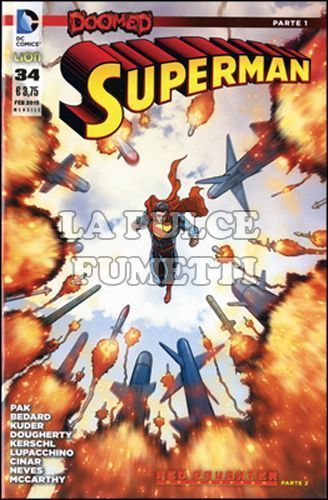 SUPERMAN #    93 - NUOVA SERIE 34 - DOOMED 1